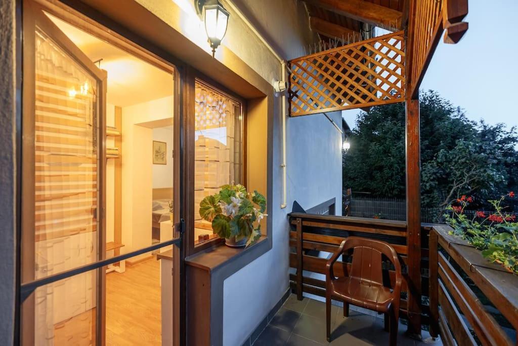 Apartmán Casa Cu Turn Sibiu Exteriér fotografie